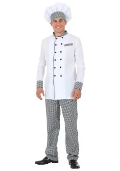 Plus Size Chef Costume For Adults