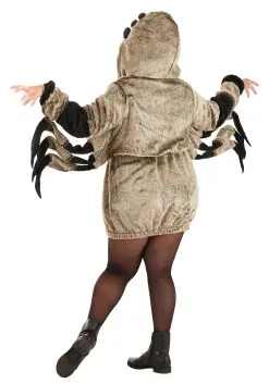 Plus Size Women's Cozy Tarantula Costume -Costumes Sales Store plus size cozy tarantula womens costume alt 1