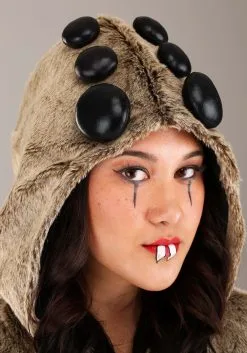 Plus Size Women's Cozy Tarantula Costume -Costumes Sales Store plus size cozy tarantula womens costume alt 2