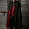 Plus Size Deluxe Men's Vampire Costume -Costumes Sales Store plus size deluxe mens vampire costume