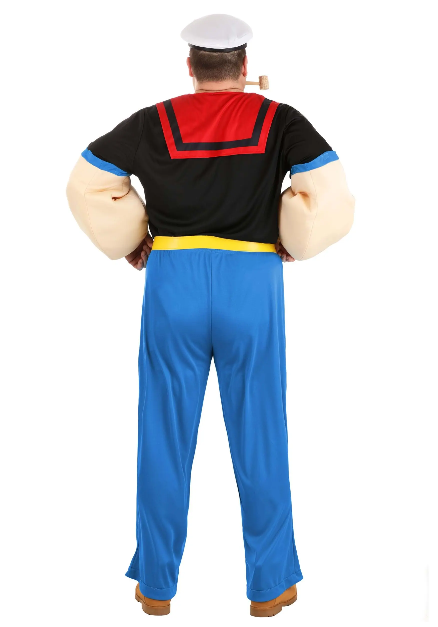 Plus Size Deluxe Popeye Costume For Men 5 Plus Size Deluxe Popeye Costume For Men - Image 3