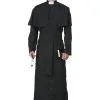 Plus Size Deluxe Priest Costume -Costumes Sales Store plus size deluxe priest costume