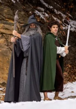 Plus Size Gandalf Lord Of The Rings Men's Costume -Costumes Sales Store plus size gandalf lord of the rings costume alt 2