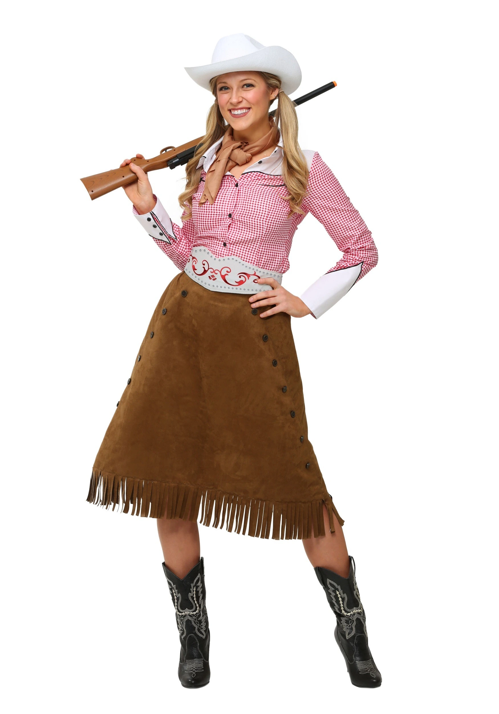 Plus Size Rodeo Cowgirl Costume 3 Plus Size Rodeo Cowgirl Costume