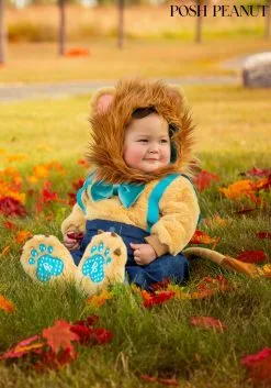 Posh Peanut Leo Lion Costume For Infants