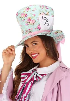 Pretty Mad Hatter Women's Costume -Costumes Sales Store pretty mad hatter alt 4
