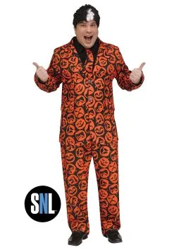Saturday Night Live Plus Size David S. Pumpkins Costume For Men