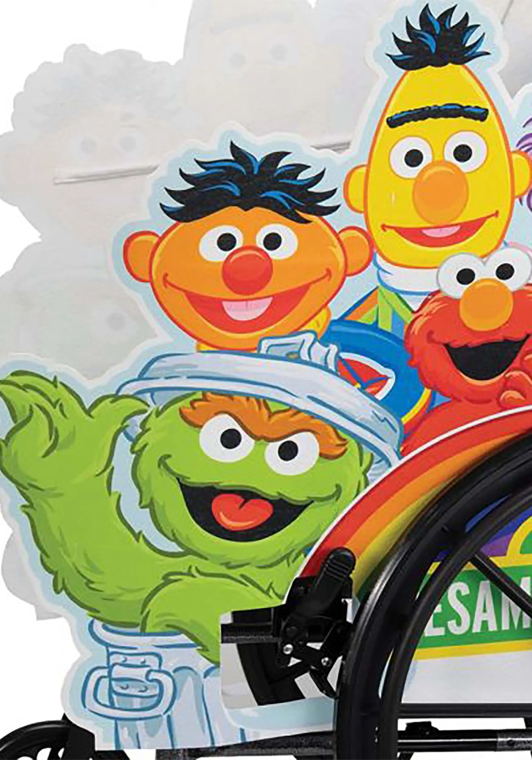 Sesame Street Adaptive Wheelchair Cover 5 Sesame Street Adaptive Wheelchair Cover - Image 3
