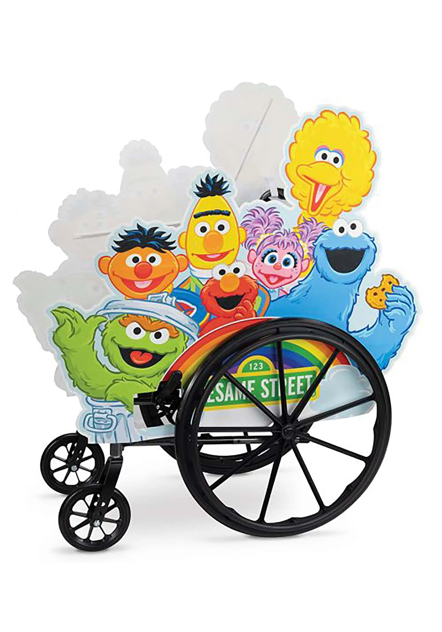 Sesame Street Adaptive Wheelchair Cover 3 Sesame Street Adaptive Wheelchair Cover