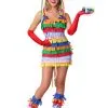 Women's Pinata Costume Dress 2 Women's Pinata Costume Dress -Costumes Sales Store sexy pinata costume new 1