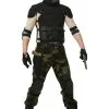 Adult Skull Military Man Costume -Costumes Sales Store skull military man costume