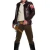 Star Wars The Last Jedi Deluxe Poe Dameron Adult Costume -Costumes Sales Store star wars the last jedi deluxe poe dameron adult costume