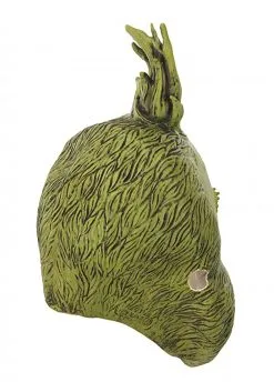 Men's The Grinch Deluxe Jumpsuit W/ Latex Mask -Costumes Sales Store the grinch deluxe mens s m jumpsuit w latex mask alt 3