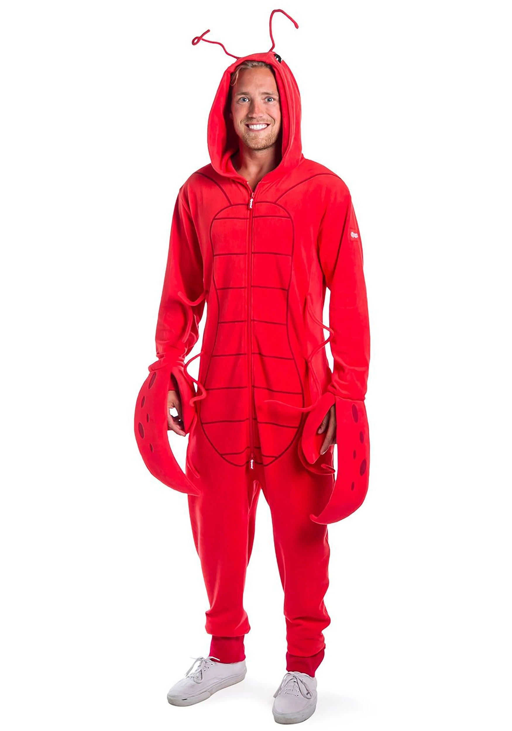 Tipsy Elves Men's Lobster Jumpsuit 3 Tipsy Elves Men's Lobster Jumpsuit