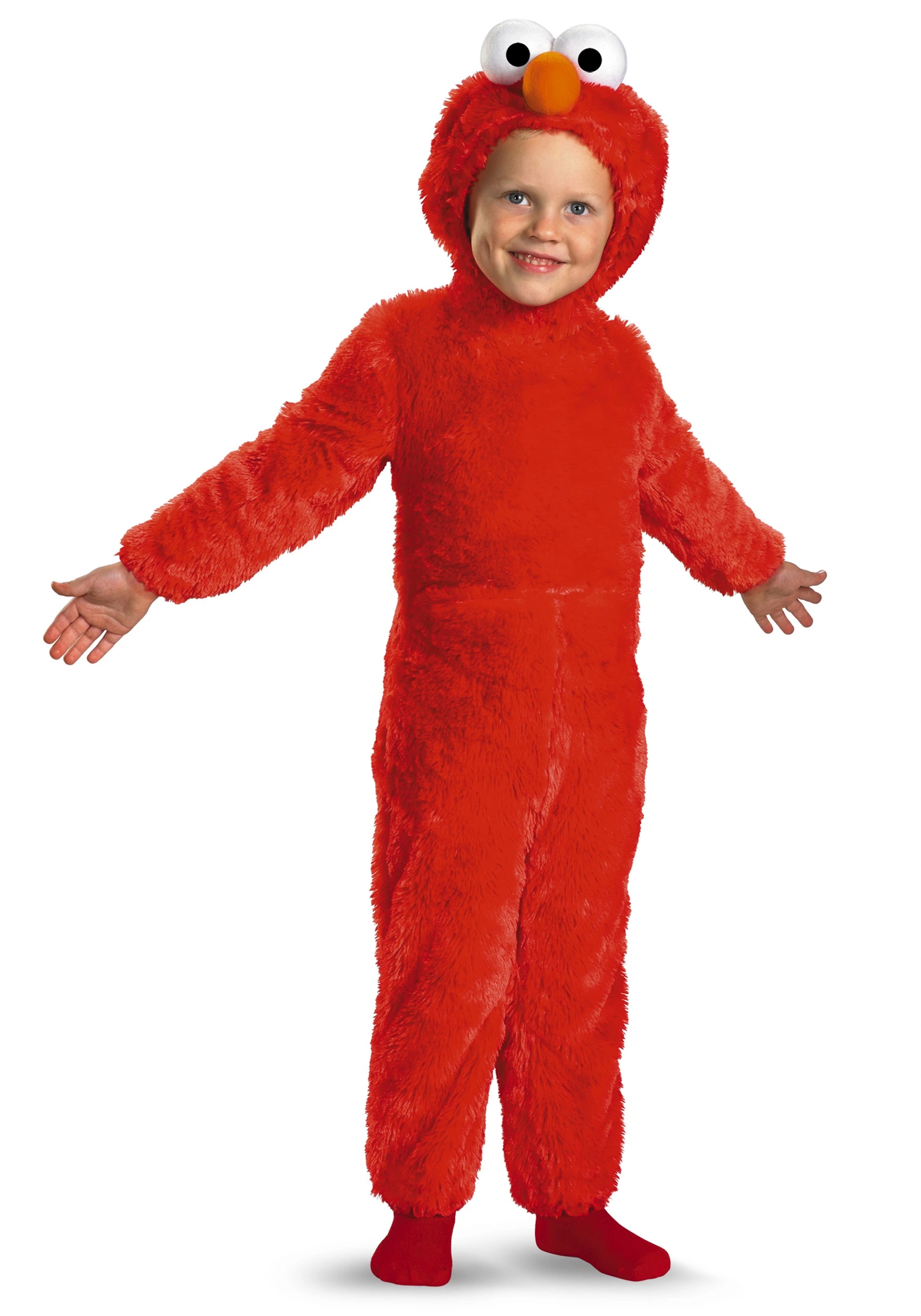 Toddler Furry Elmo Costume 3 Toddler Furry Elmo Costume