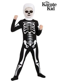 Karate Kid Skeleton Suit Costume For Toddlers