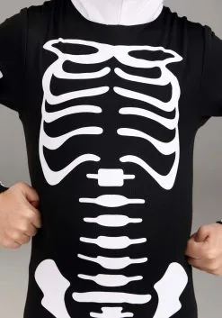 Karate Kid Skeleton Suit Costume For Toddlers -Costumes Sales Store toddler karate kid skeleton suit costume alt 2