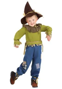 Patchwork Scarecrow Costume For Toddlers