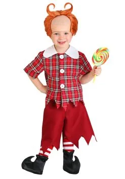 Toddler Red Munchkin Costume