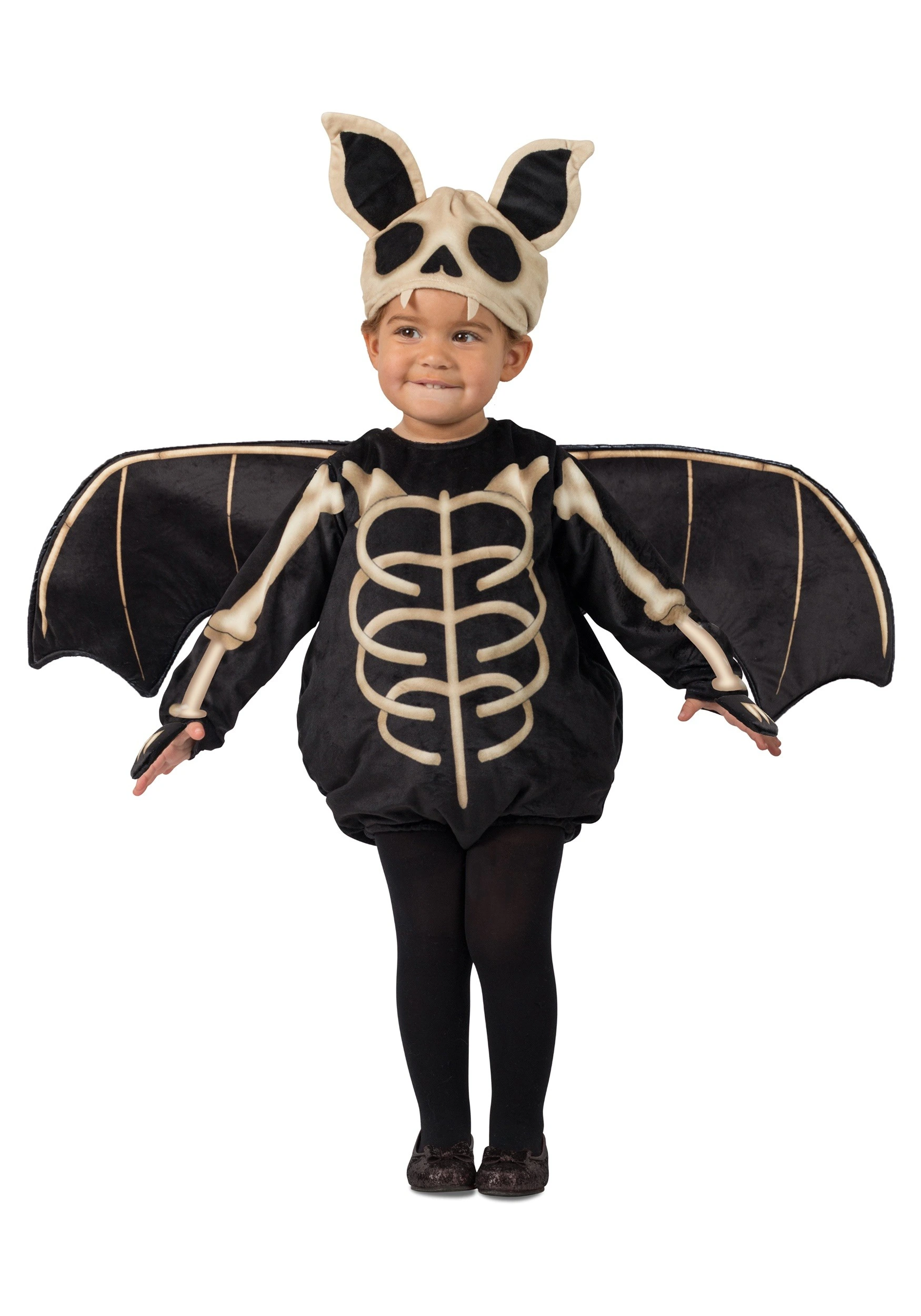 Toddler's Skeleton Bat Costume 3 Toddler's Skeleton Bat Costume