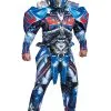 Deluxe Transformers 5 Optimus Prime Costume -Costumes Sales Store transformers 5 deluxe optimus prime costume