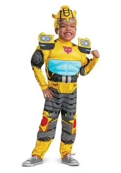Transformers Bumblebee Adaptive Costume -Costumes Sales Store transformers bumblebee adaptive costume alt 2