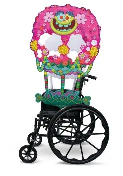 Adaptive Trolls Wheelchair Cover Costume -Costumes Sales Store trolls adaptive wheelchair cover alt 2