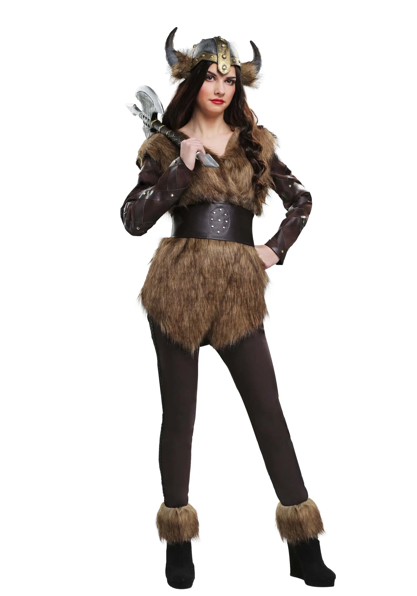 Warrior Viking Women's Costume 3 Warrior Viking Women's Costume