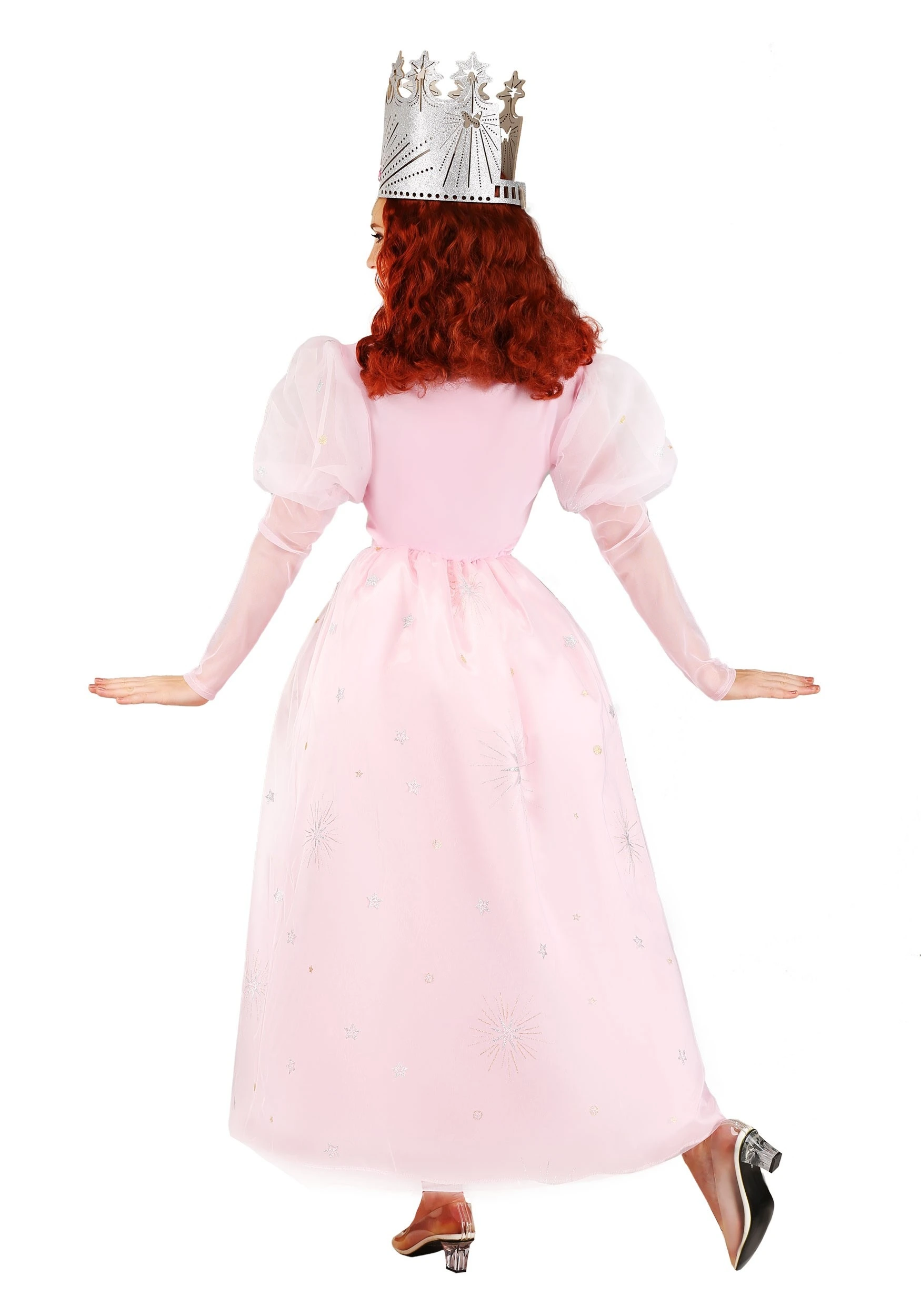 Plus Size Wizard Of Oz Women's Glinda Costume 4 Plus Size Wizard Of Oz Women's Glinda Costume - Image 2