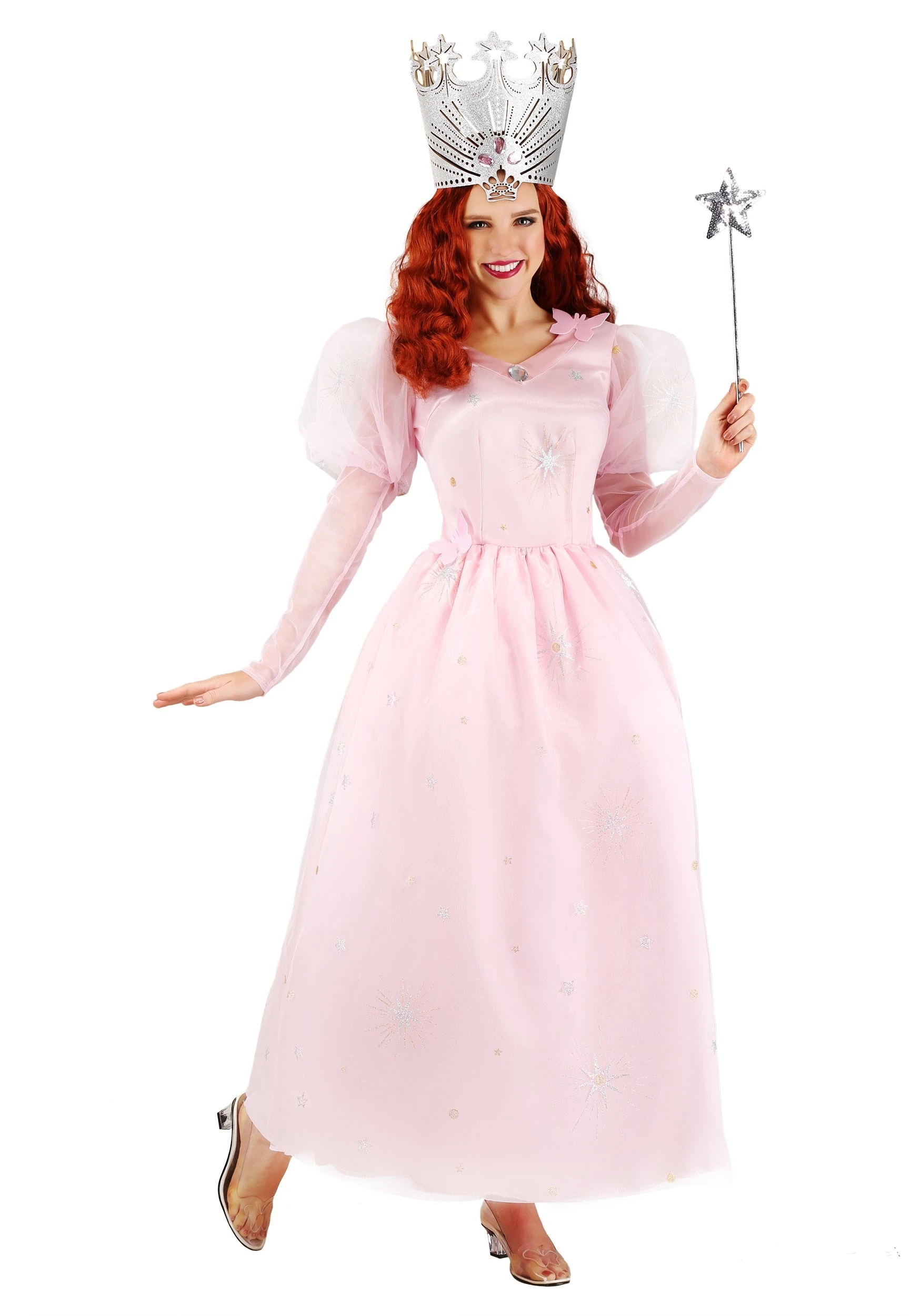Plus Size Wizard Of Oz Women's Glinda Costume 3 Plus Size Wizard Of Oz Women's Glinda Costume