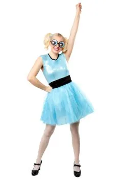 Powerpuff Girls Bubbles Costume For Women 10 Powerpuff Girls Bubbles Costume For Women -Costumes Sales Store womans powerpuff girls bubbles costume alt 3