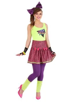 Women's 80s Rad Costume -Costumes Sales Store womens 80s rad costume 2