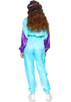 Womens Awesome 80s Ski Suit Costume -Costumes Sales Store womens awesome 80s ski suit costume alt 2