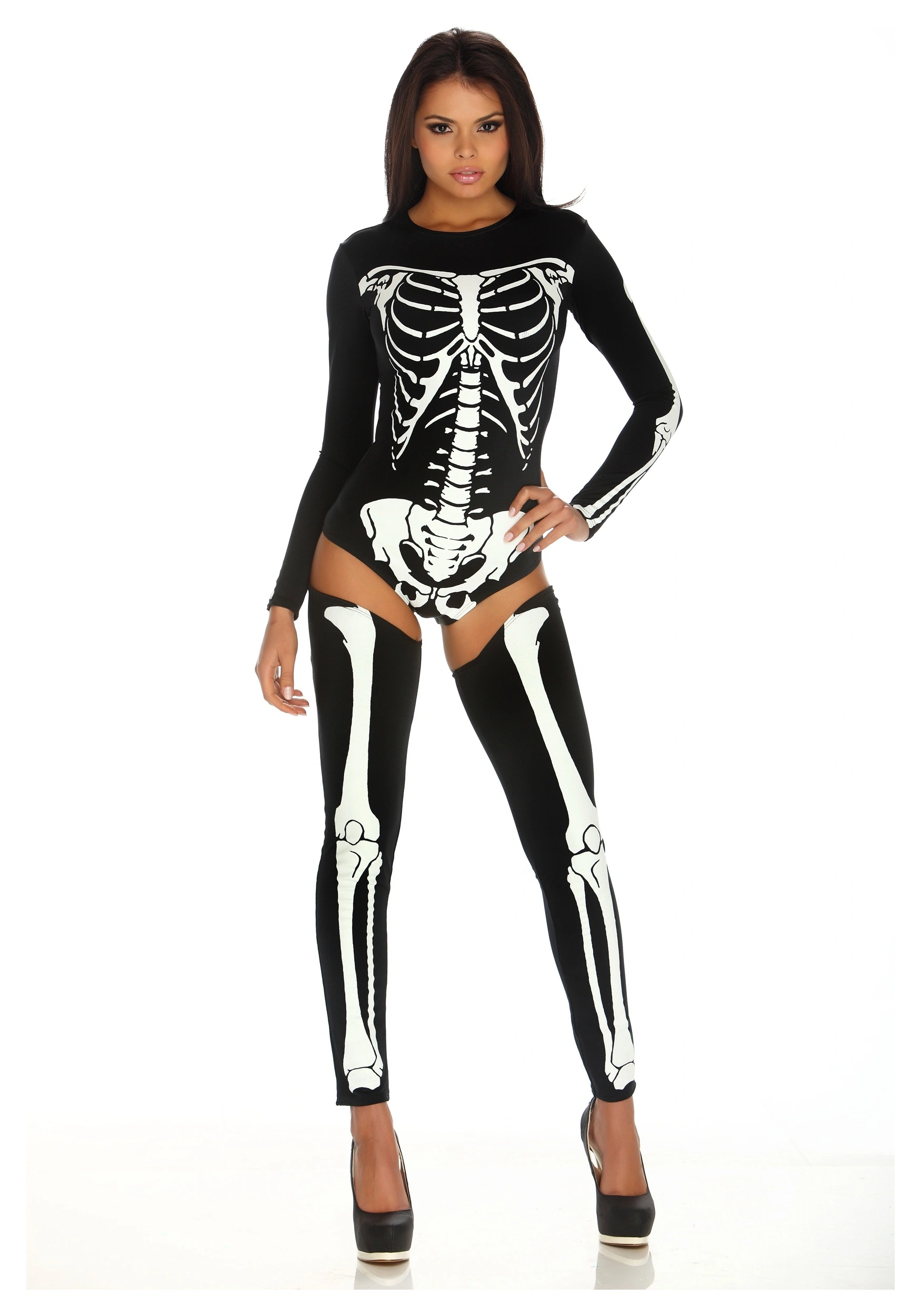 Women's Bad To The Bone Costume 3 Women's Bad To The Bone Costume