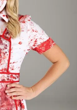 Blood Splatter Nurse Costume For Women 14 Blood Splatter Nurse Costume For Women -Costumes Sales Store womens blood splatter nurse costume alt 5