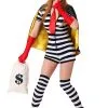 Women's Burglar Costume 2 Women's Burglar Costume -Costumes Sales Store womens burglar costume