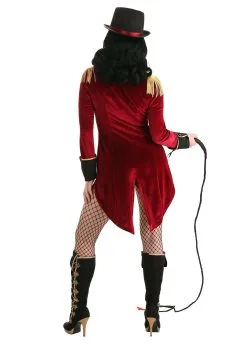Women's Dark Ringmaster Costume -Costumes Sales Store womens dark ringmaster costume alt 6