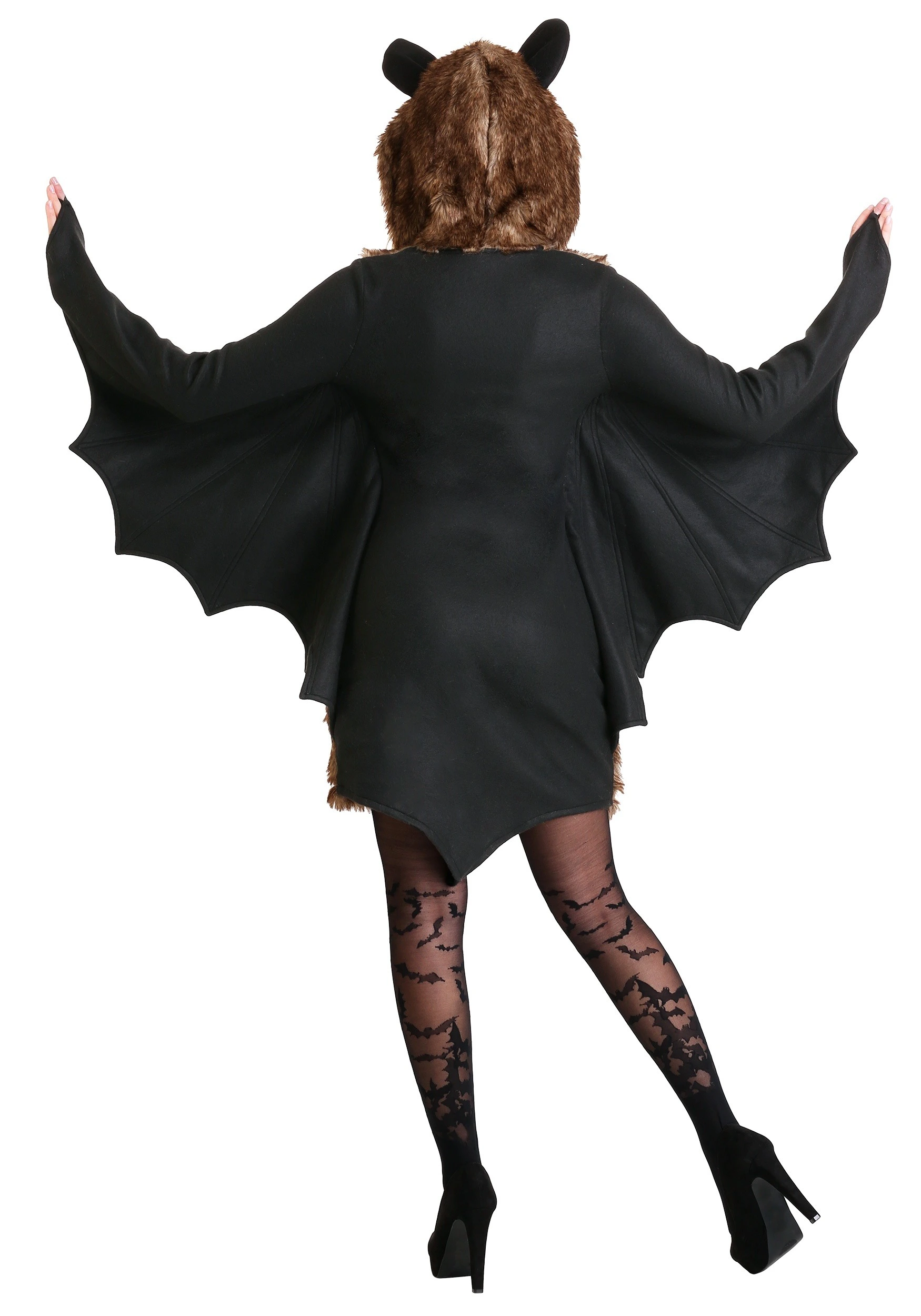 Women's Deluxe Bat Costume 4 Women's Deluxe Bat Costume - Image 2
