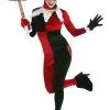 Deluxe Women's Harley Quinn Costume -Costumes Sales Store womens deluxe harley quinn costume