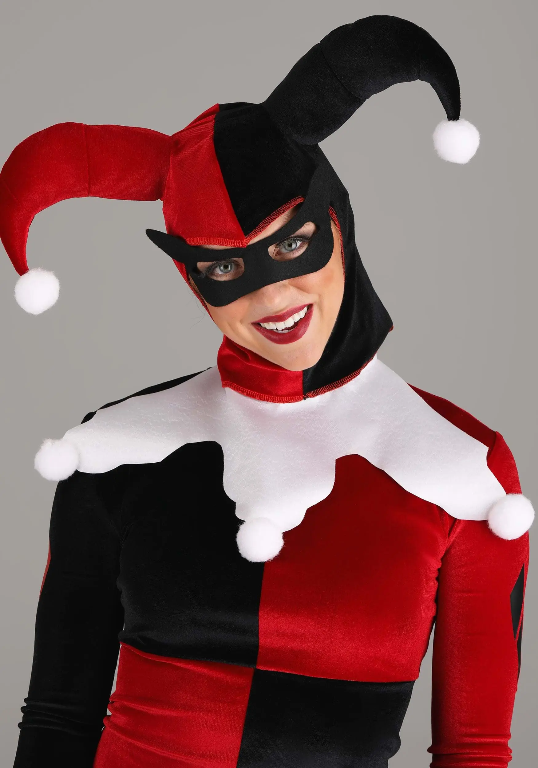 Deluxe Women's Harley Quinn Costume 6 Deluxe Women's Harley Quinn Costume - Image 4