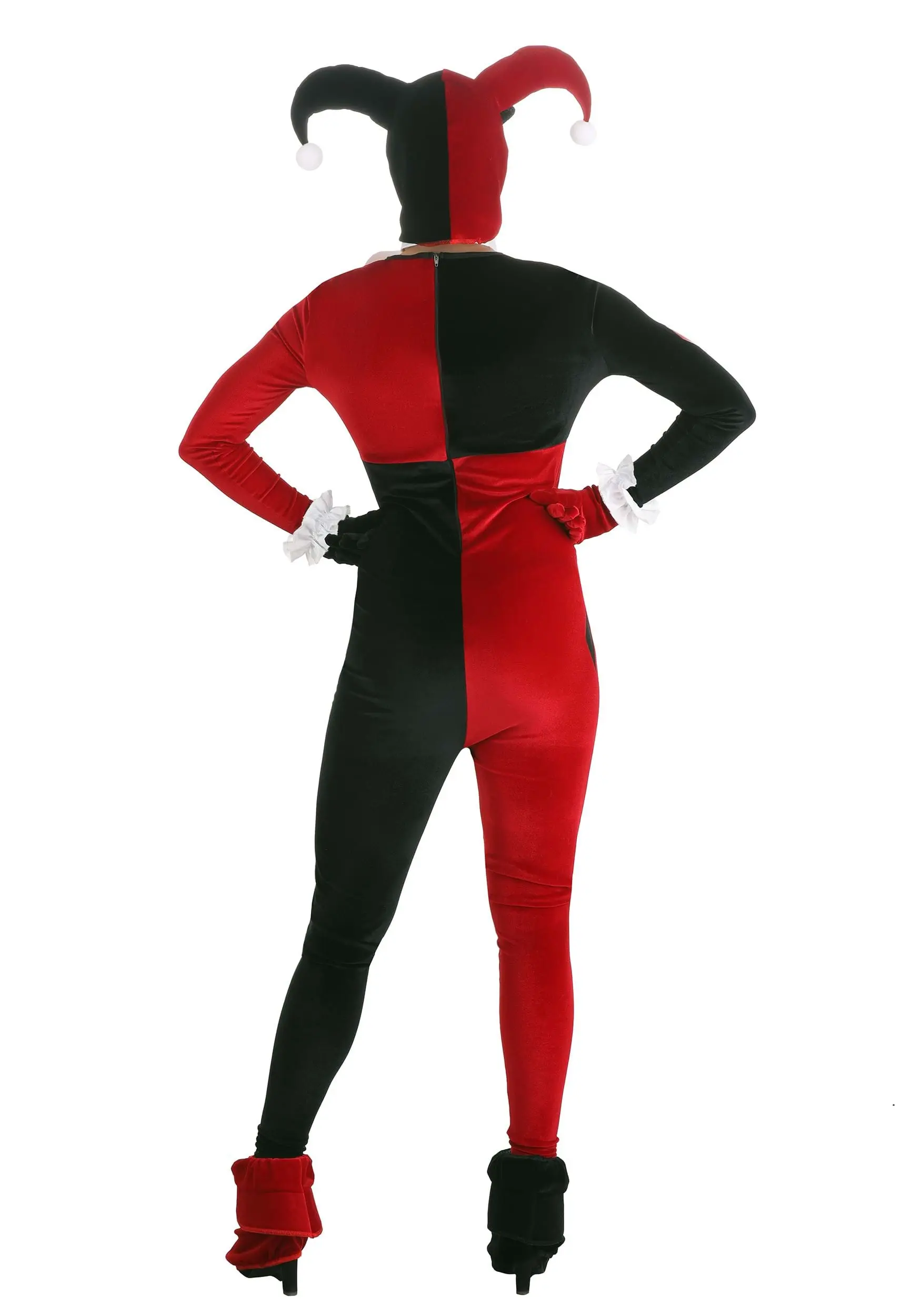 Deluxe Women's Harley Quinn Costume 4 Deluxe Women's Harley Quinn Costume - Image 2