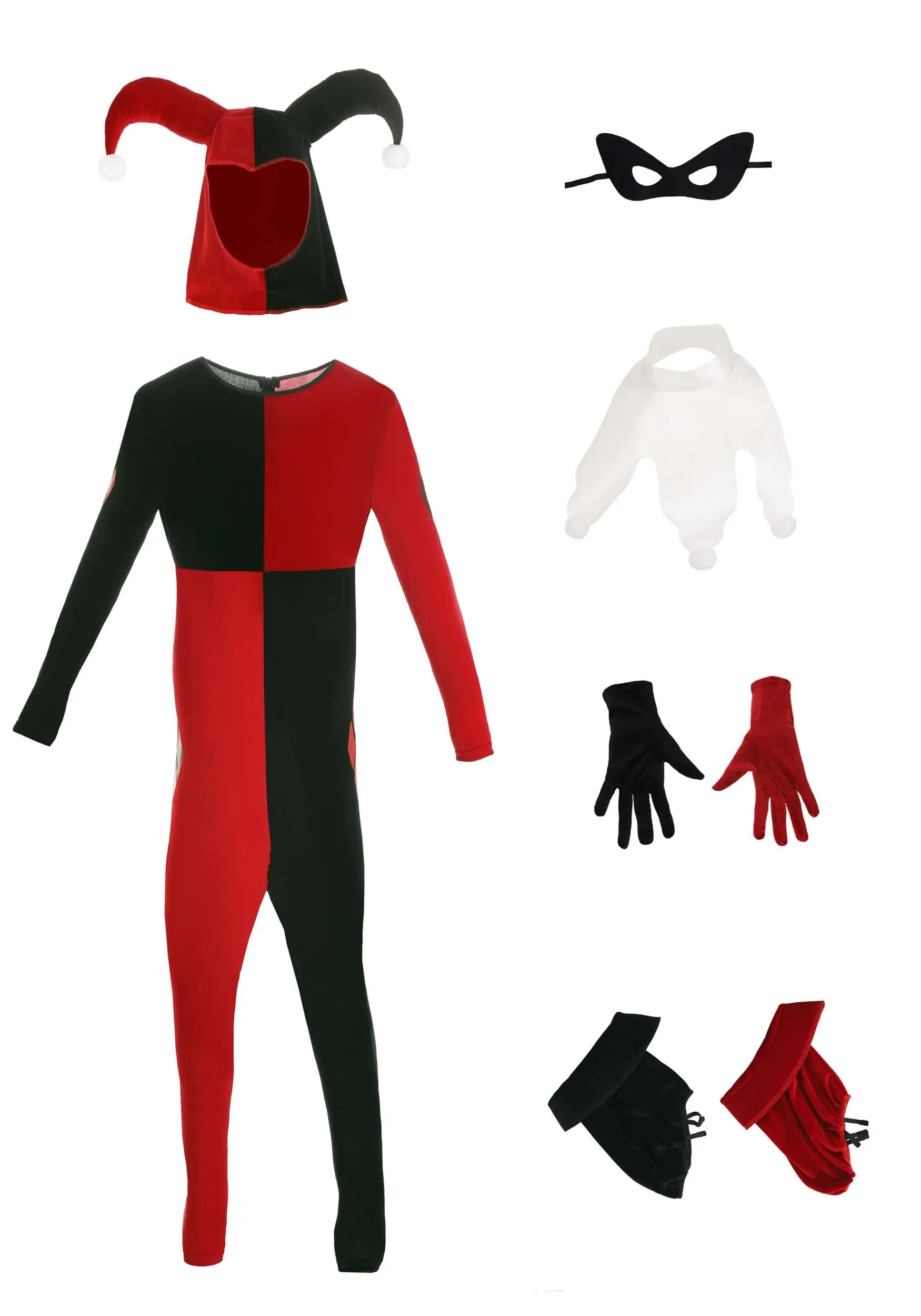 Deluxe Women's Harley Quinn Costume 10 Deluxe Women's Harley Quinn Costume - Image 8