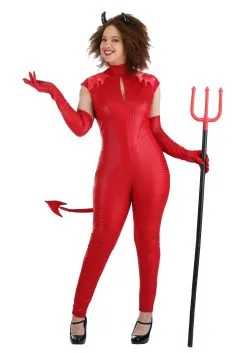Womens Devious Devil Costume -Costumes Sales Store womens devious devil costume alt 1