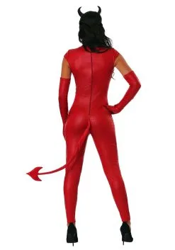 Womens Devious Devil Costume -Costumes Sales Store womens devious devil costume alt 8