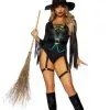 Envious Witch Costume For Women -Costumes Sales Store womens envious witch costume