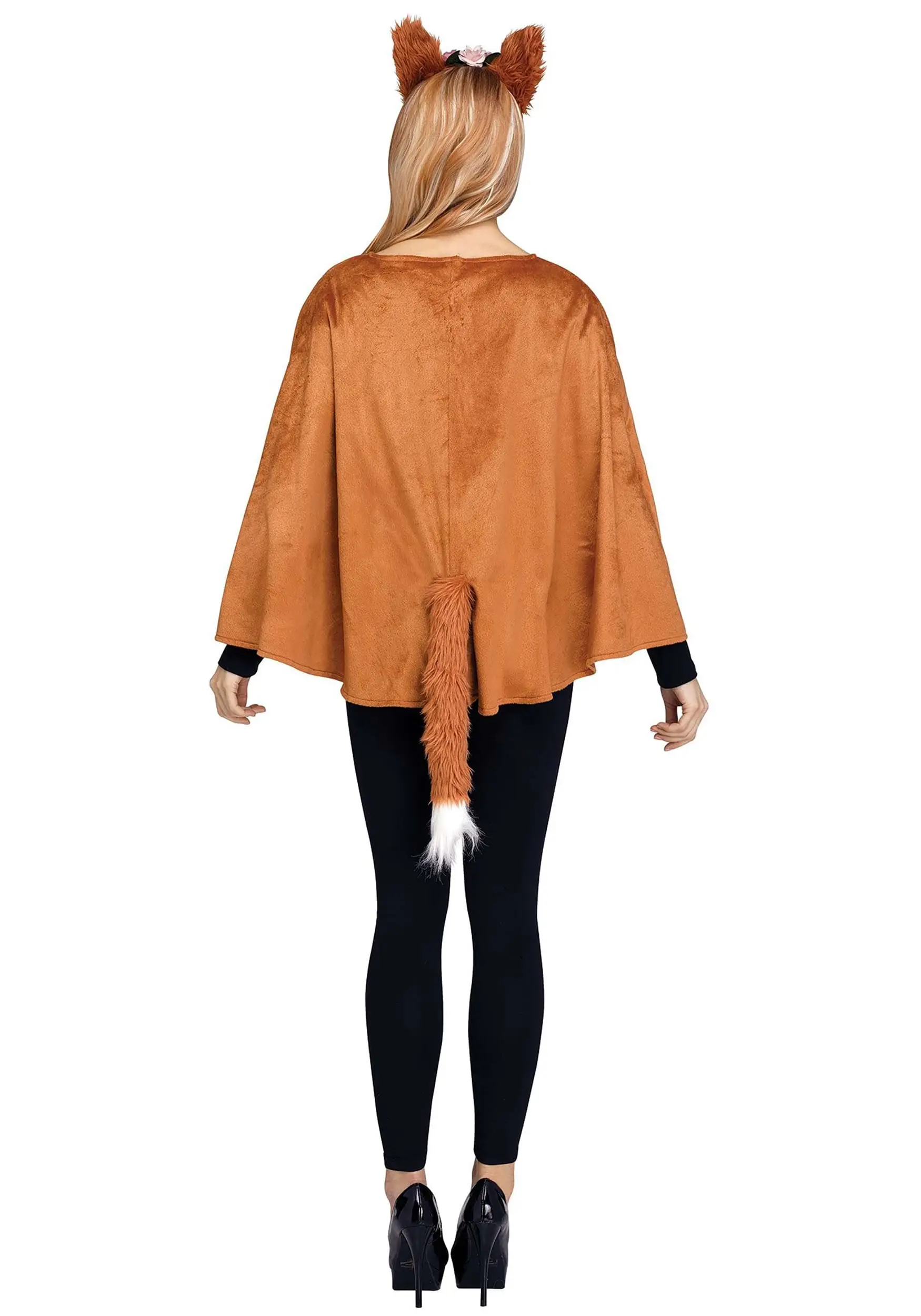 Fox Poncho For Women 4 Fox Poncho For Women - Image 2