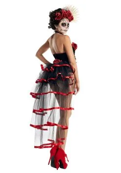 Women's La Muerta Costume 5 Women's La Muerta Costume -Costumes Sales Store womens la muerta alt 1