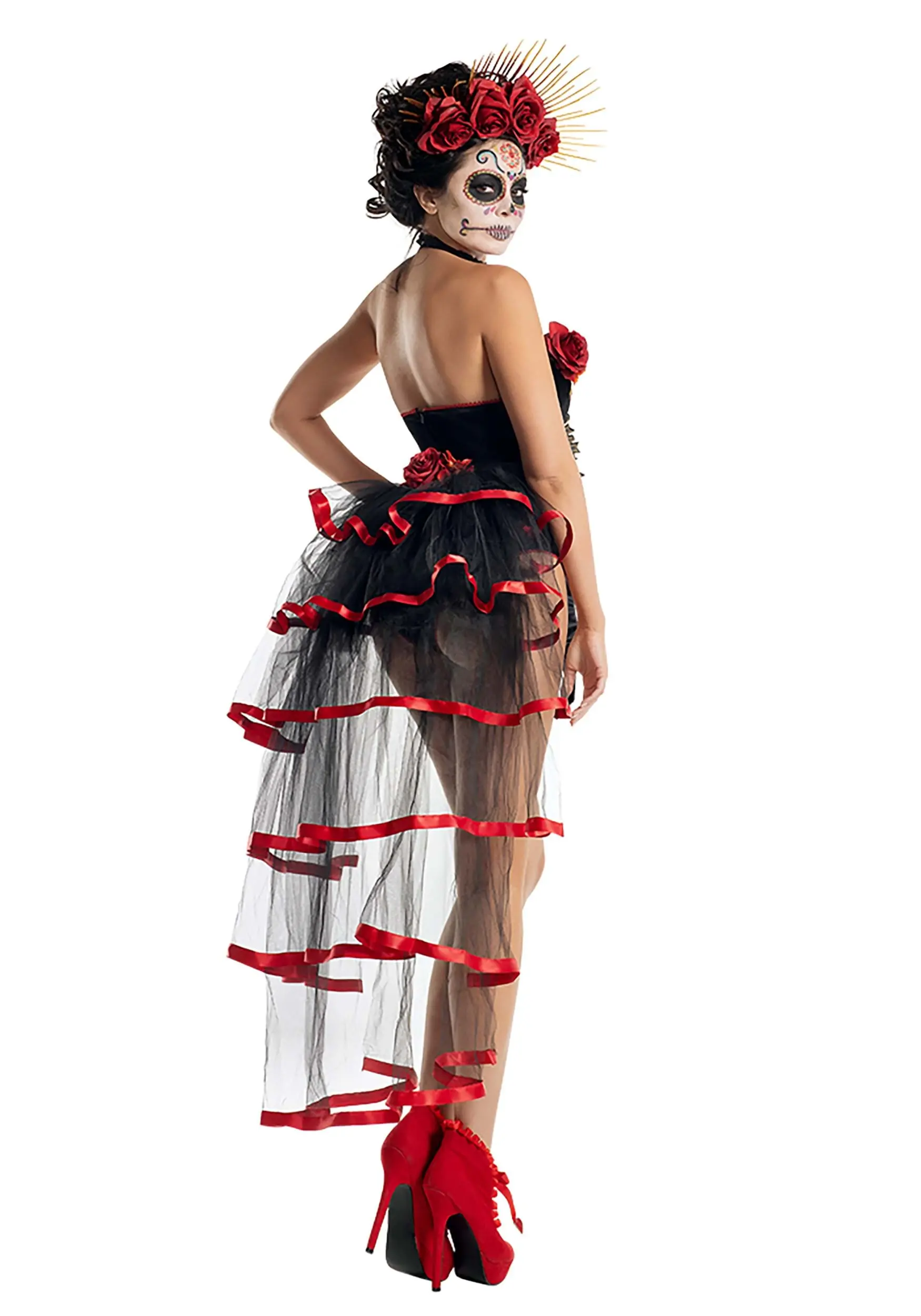 Women's La Muerta Costume 4 Women's La Muerta Costume - Image 2
