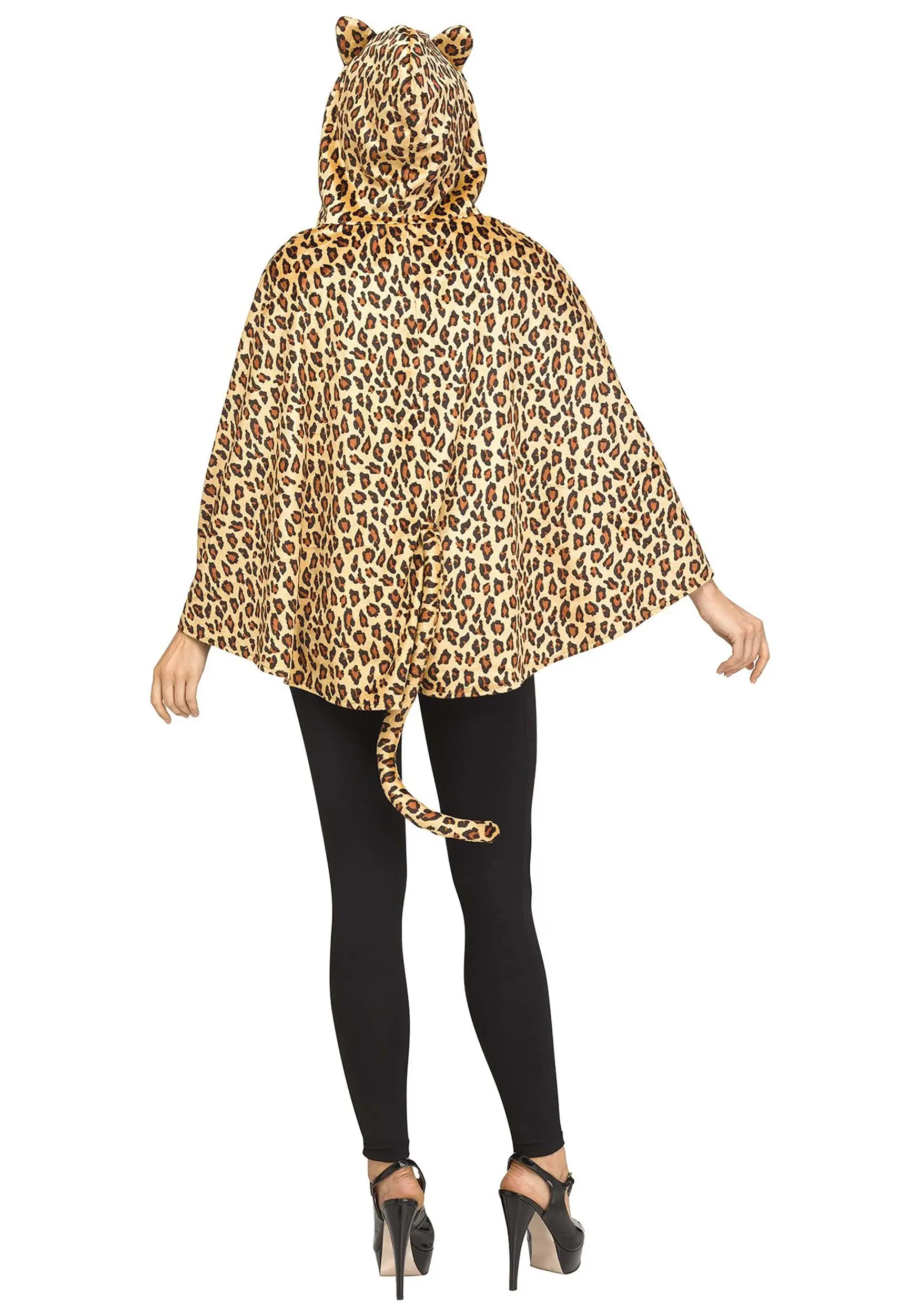 Leopard Poncho For Women 4 Leopard Poncho For Women - Image 2