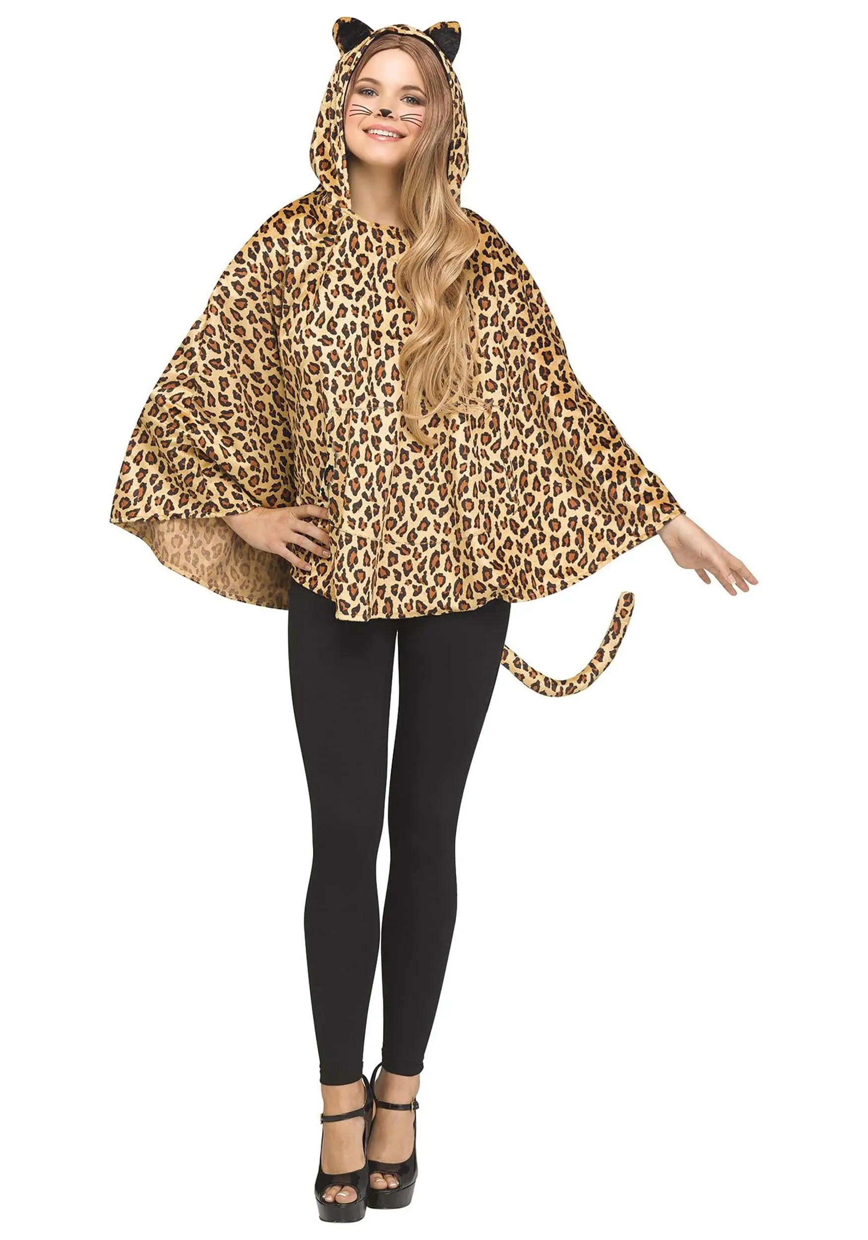Leopard Poncho For Women 3 Leopard Poncho For Women